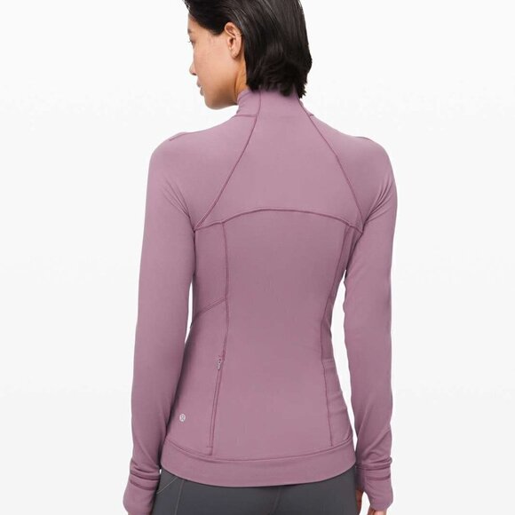 Lululemon Outrun the Elements 1/2 Zip Runnign Top Frosted Mulberry Size 2 - Picture 3 of 13